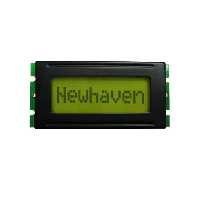 NHD-0108BZ-RN-YBW-33V Newhaven Display Intl                                                                    LCD MOD CHAR 1X8 Y/G REFL STN