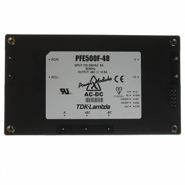 PFE500F48 TDK-Lambda Americas Inc.                                                                    AC/DC CONVERTER 48V 10.5A 500W