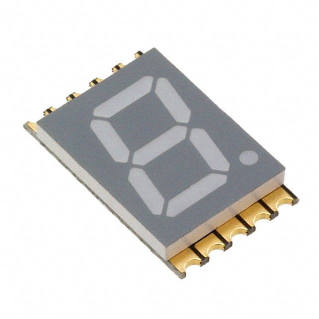 VDMY10A1 Vishay Semiconductor Opto Division                                                                    DISPLAY 7SEG 10MM YELLOW C.A.