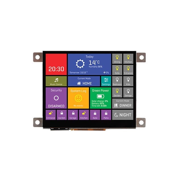 MIKROE-2277 MikroElektronika                                                                    MIKROMEDIA HMI 3.5