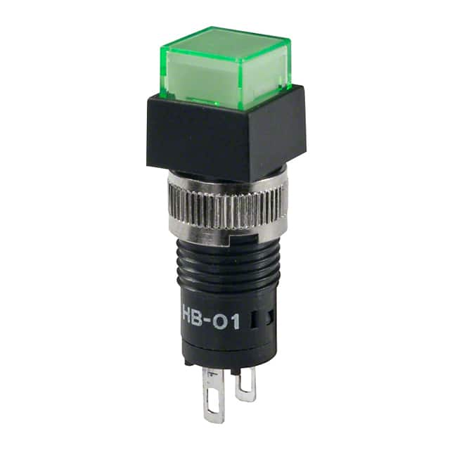 HB01KW01-5F-FB NKK Switches                                                                    SW IND PB SQ GREEN LED DIFF GRN