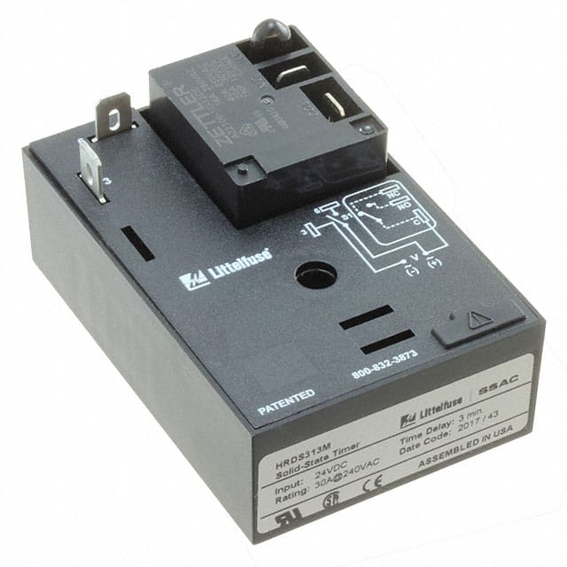 HRDS313M Littelfuse Inc.                                                                    RELAY TIME DELAY 3MIN 30A 125V