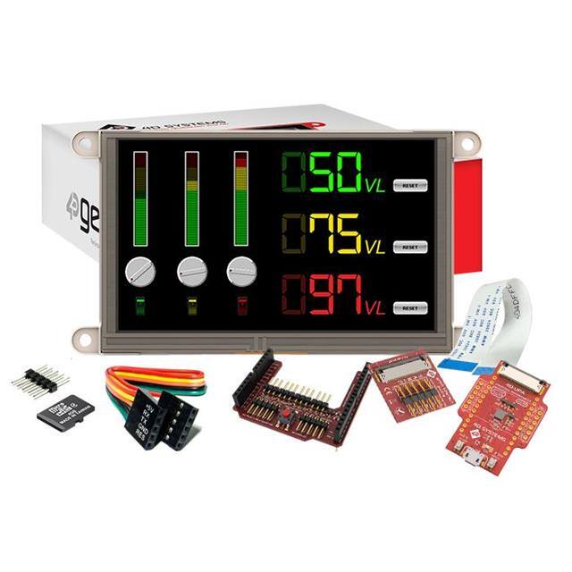 SK-GEN4-50D-AR 4D Systems Pty Ltd                                                                    DISPLAY LCD TFT 5.0