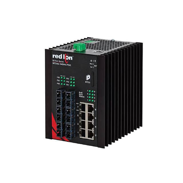 NT24K-14GXE6-SC-80-POE Red Lion Controls                                                                    SWITCH ETHERNET 14PORT