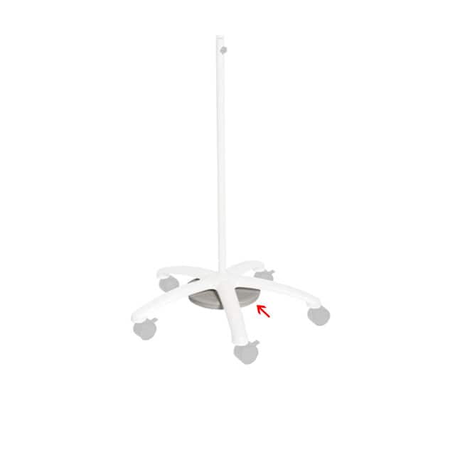 SPA025674 Luxo                                                                    WEIGHT FOR ROLLING FLOOR STAND