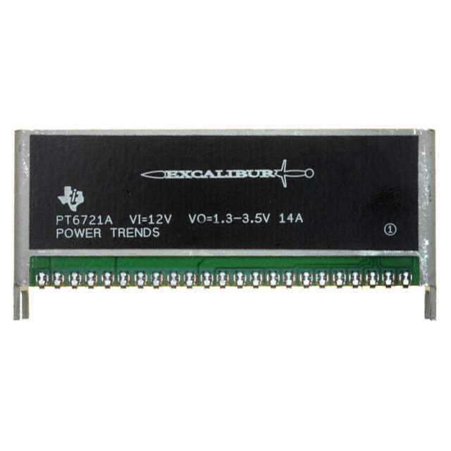 PT6725N Texas Instruments                                                                    REGULATOR 3.3V 13A CU CASE VERT