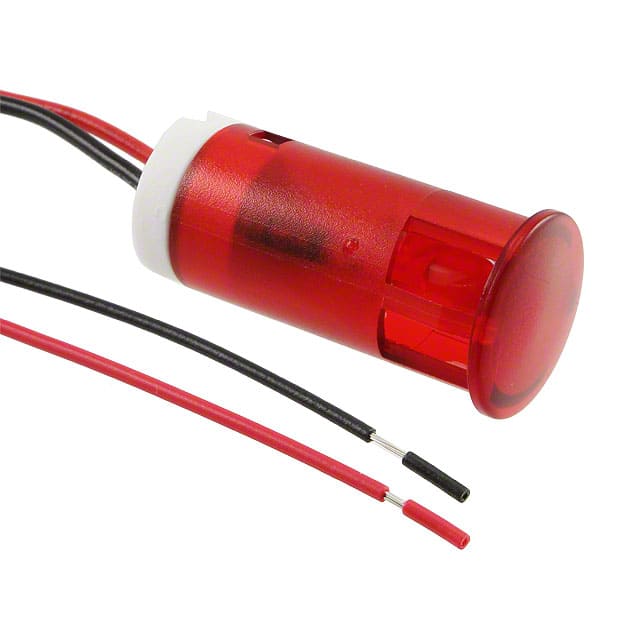 QS123XXHR220 APEM Inc.                                                                    INDICATOR 12MM FIXED HI RED 220V