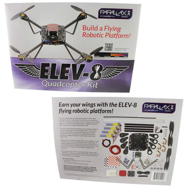 80000 Parallax Inc.                                                                    ELEV-8 QUADCOPTER KIT