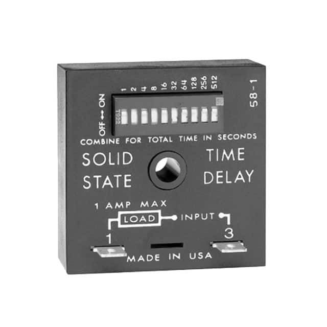 TDUL3000A Littelfuse Inc.                                                                    RELAY TIME DELAY 102.3SEC CHASS