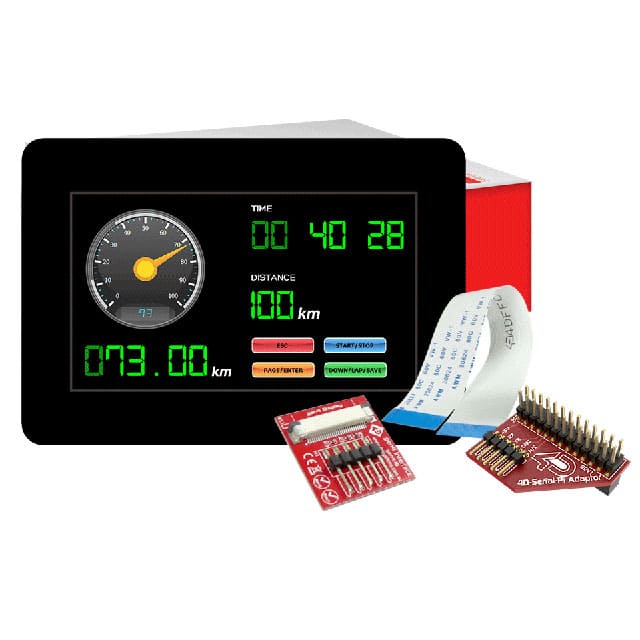 GEN4-ULCD-43D-CLB-PI 4D Systems Pty Ltd                                                                    DISPLAY LCD TFT 4.3