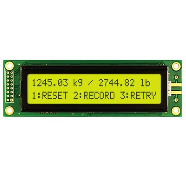 NHD-0224BZ-FL-YBW Newhaven Display Intl                                                                    LCD MOD CHAR 2X24 Y/G TRANSFL