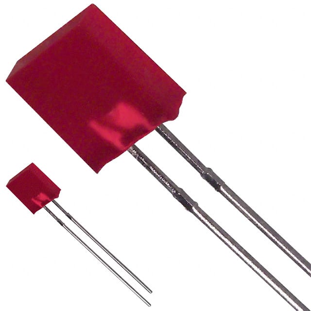 HLMP0300 ON Semiconductor                                                                    LED RED DIFF 7.2X2.4MM RECT T/H