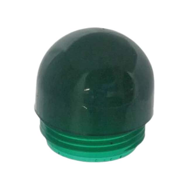 25P-326G Visual Communications Company - VCC                                                                    LENS GREEN TRANSP DOME FLUTED