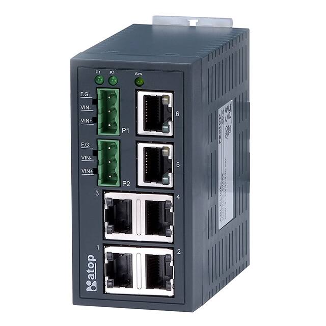 EH2006 ATOP Technologies                                                                    ETHERNET SWITCH UN-MGD 6-PORT