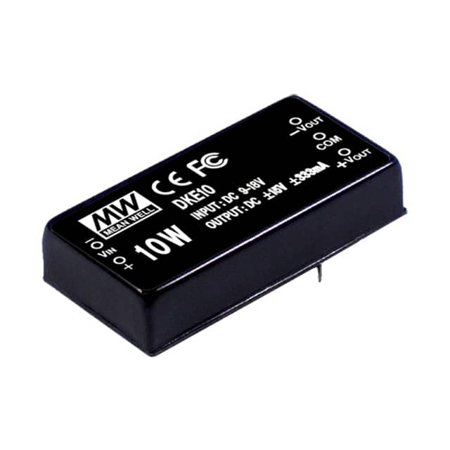 DKE10A-24 Mean Well USA Inc.                                                                    DC DC CONVERTER +/-24V 10W