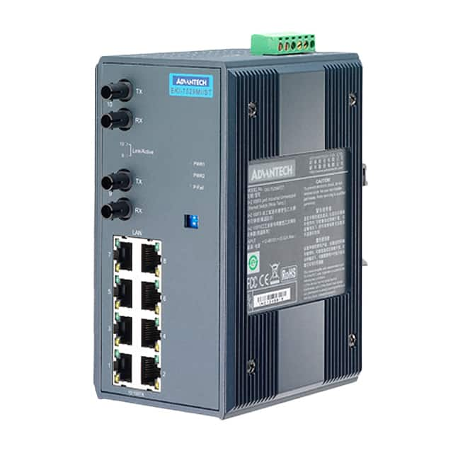 EKI-7529MI/ST-AE B&B SmartWorx, Inc.                                                                    8-PORT 10/100MBPS + 2 M.M. UNMAN