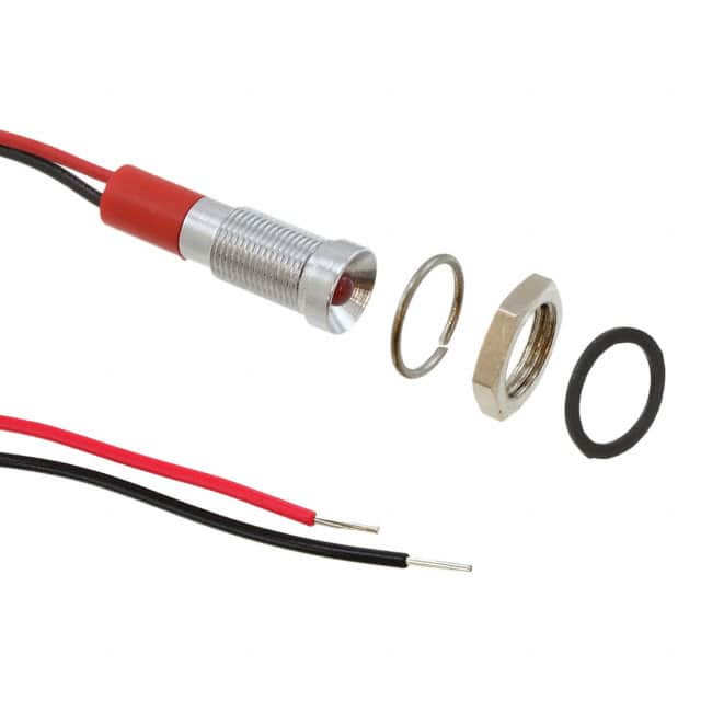 Q6R3CXXR12E APEM Inc.                                                                    LED PM INDICATOR RECESSED RED