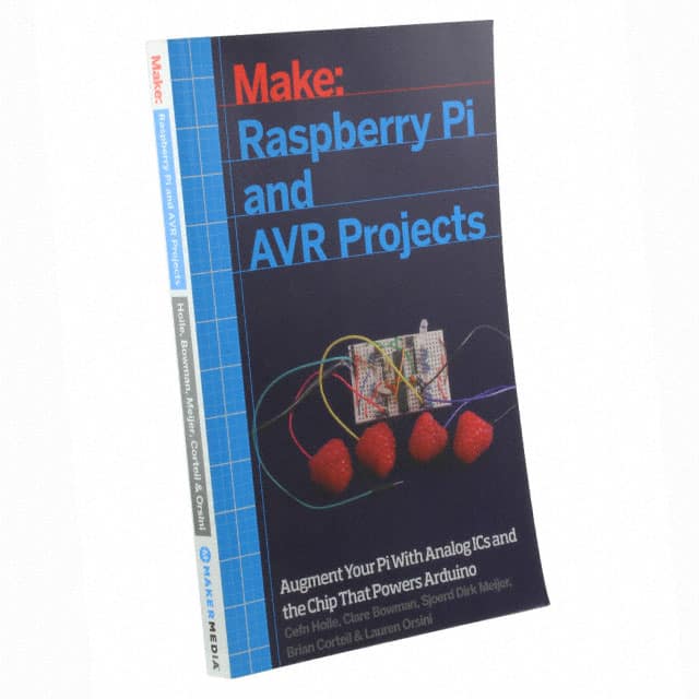 9781457186240 O'Reilly Media                                                                    RASPBERRY PI AND AVR PROJECTS