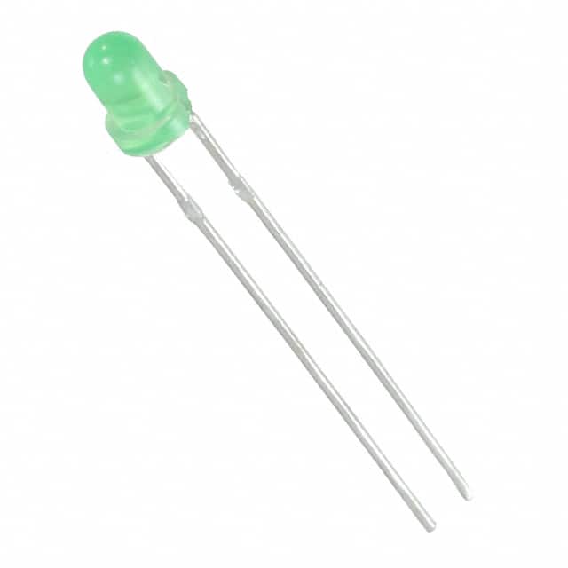 WP3A8GD Kingbright                                                                    LED GRN DIFF 3MM ROUND T/H
