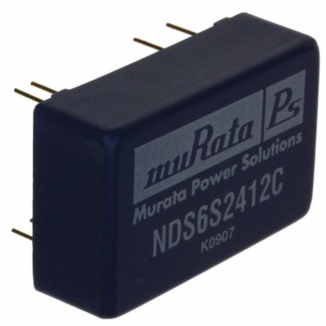 NDS6S2412C Murata Power Solutions Inc.                                                                    CONVERT DC/DC 6W 24-12V SNGL T/H