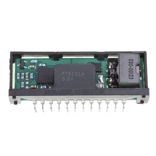 PT6101A Texas Instruments                                                                    REG ISR 1A 5V ADJ HORZ 12-SIP