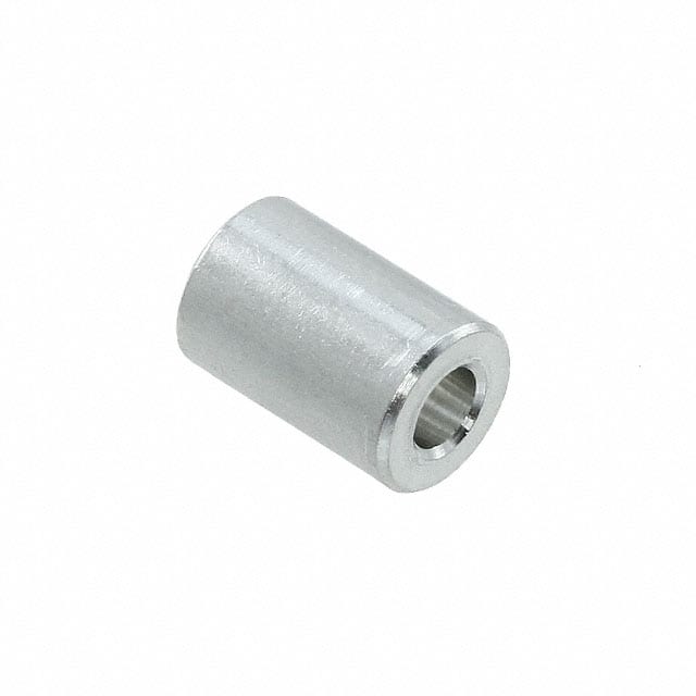 1126-4-AL RAF Electronic Hardware                                                                    ROUND SPACER ALUMINUM 3/8