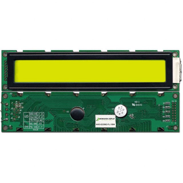 NHD-0220BZ-FL-YBW Newhaven Display Intl                                                                    LCD MOD CHAR 2X20 Y/G TRANSFL