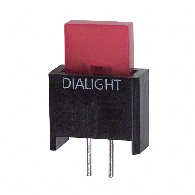 5614101055F Dialight                                                                    LED 2.5MM X 7MM VERT RED PC MNT