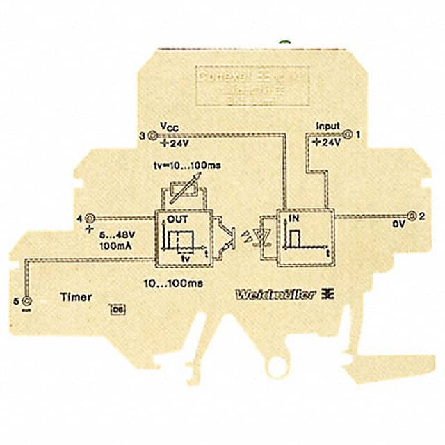 8019650000 Weidmuller                                                                    RELAY TIME DELAY 100SEC 0.1A 48V