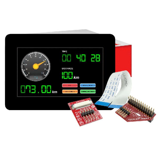 GEN4-ULCD-43DCT-CLB-PI 4D Systems Pty Ltd                                                                    DISPLAY LCD TFT 4.3