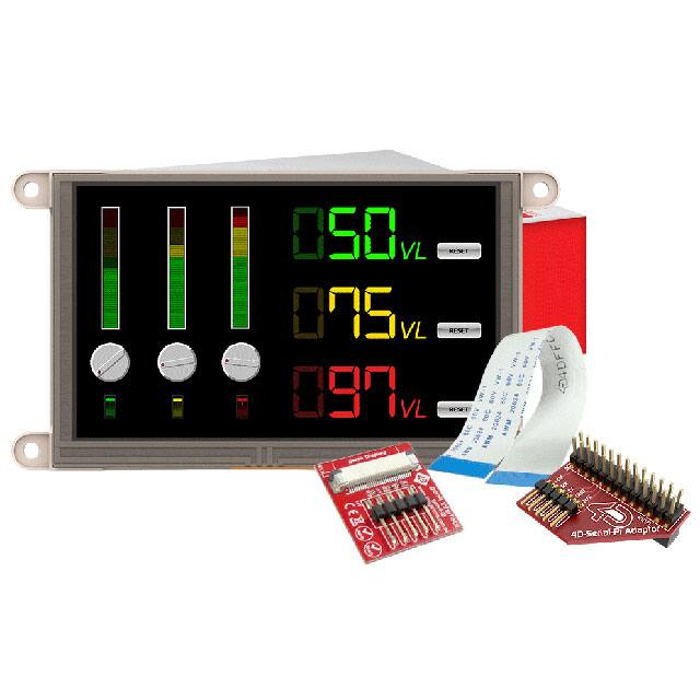 GEN4-ULCD-50DT-PI 4D Systems Pty Ltd                                                                    DISPLAY LCD TFT 5.0