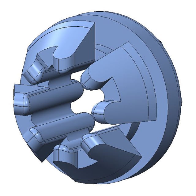 P-415-C8012 Aearo Technologies, LLC                                                                    SCREW GROMMET THRMPL BLK