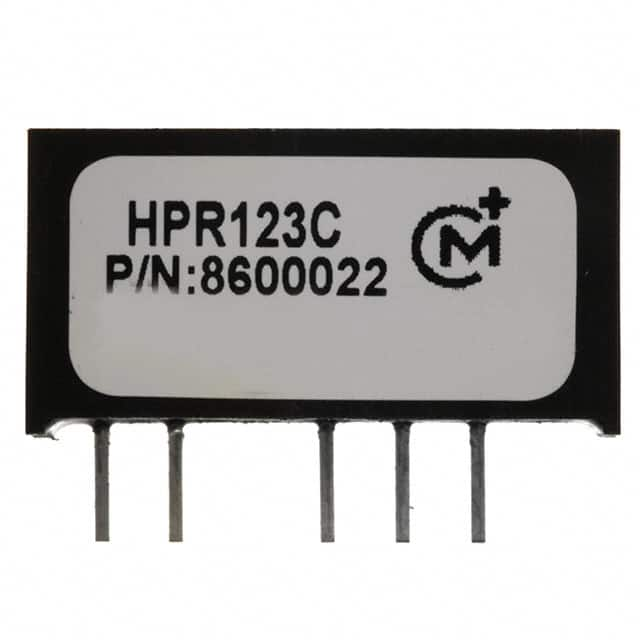 HPR123C Murata Power Solutions Inc.                                                                    CONV DC/DC +/-15V +/-25MA SIP