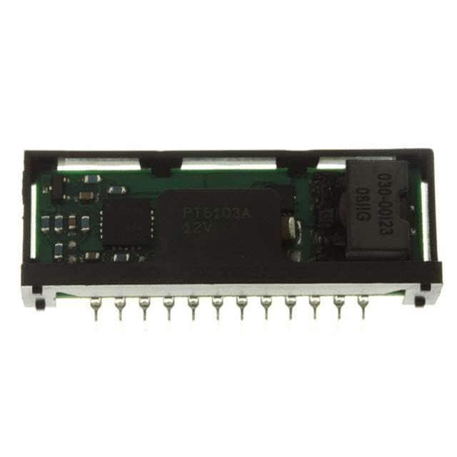 PT6103A Texas Instruments                                                                    REG POS ISR 12V 1A HORZ TH 12SIP