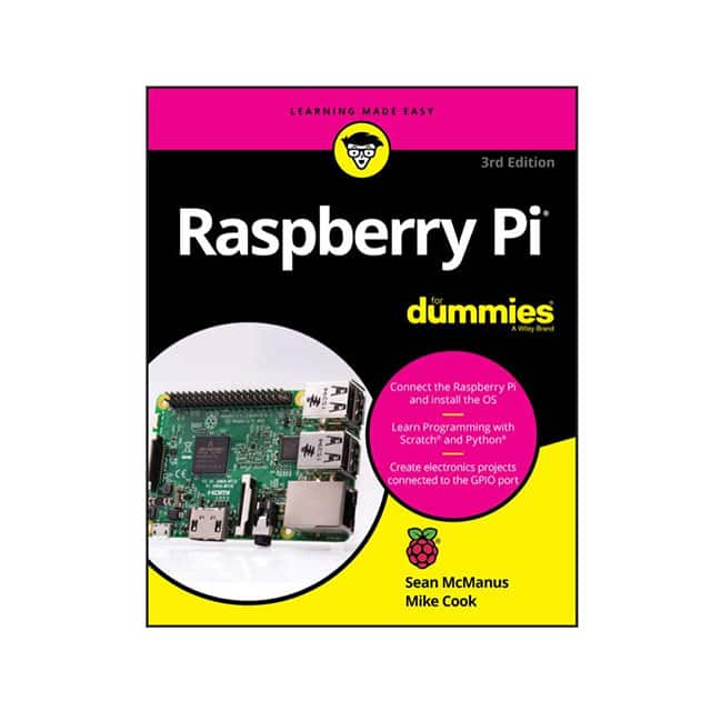 BOOK 9781119412007 Pimoroni Ltd                                                                    RASPBERRY PI FOR DUMMIES, 3RD ED