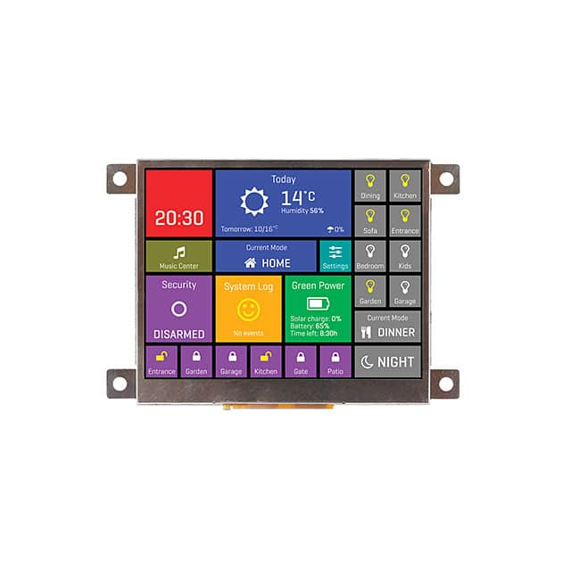 MIKROE-2275 MikroElektronika                                                                    MIKROMEDIA HMI 3.5