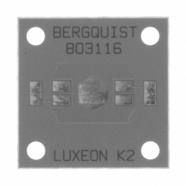 803116 Bergquist                                                                    BOARD LED IMS LUXEON K2