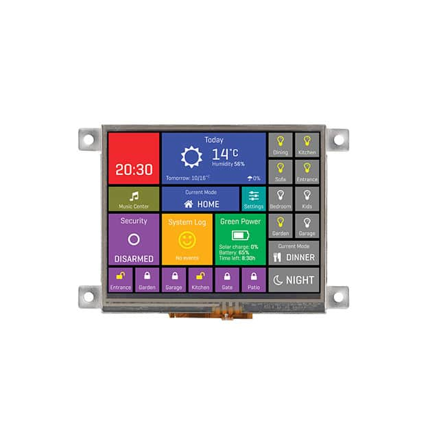 MIKROE-2276 MikroElektronika                                                                    MIKROMEDIA HMI 3.5