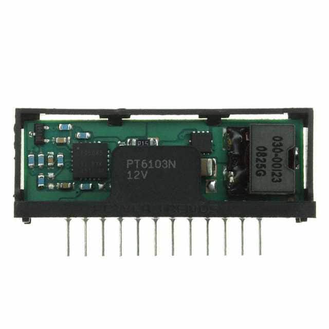 PT6103N Texas Instruments                                                                    REG ADJ 12V/1A INT SW VERT 12SIP