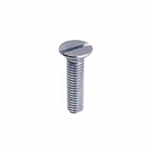 9556 Keystone Electronics                                                                    MACH SCREW FLAT SLOTTED #2-56