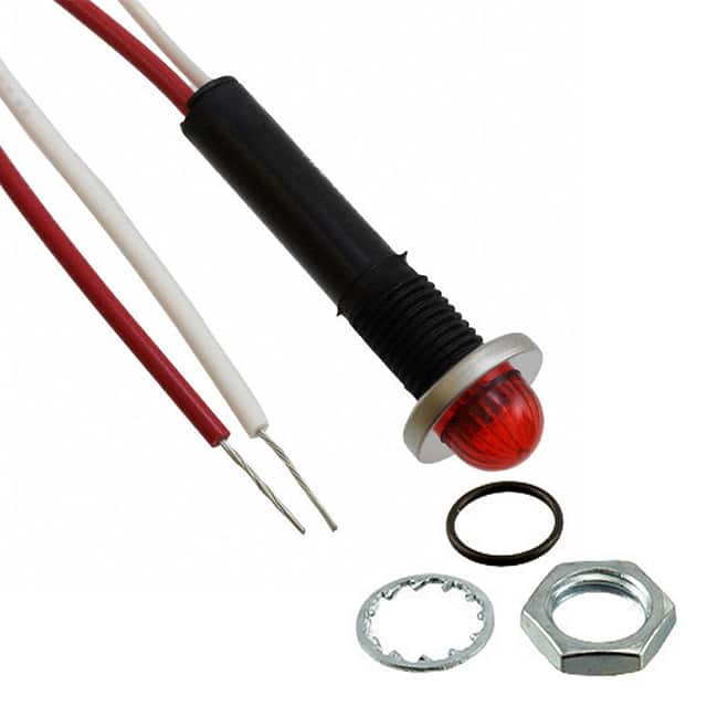 6091M1-24V Visual Communications Company - VCC                                                                    INDICATOR SOLID STATE RED PNL MT