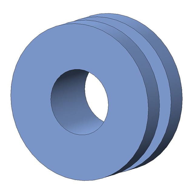 G-504-1 Aearo Technologies, LLC                                                                    SCREW GROMMET THRMPL BLUE