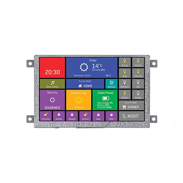 MIKROE-2283 MikroElektronika                                                                    MIKROMEDIA HMI 5