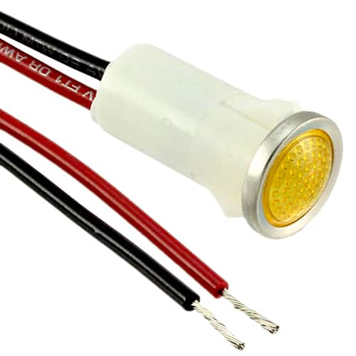 1092D3-125VAC Visual Communications Company - VCC                                                                    LED PANEL INDICATOR AMBER 125V