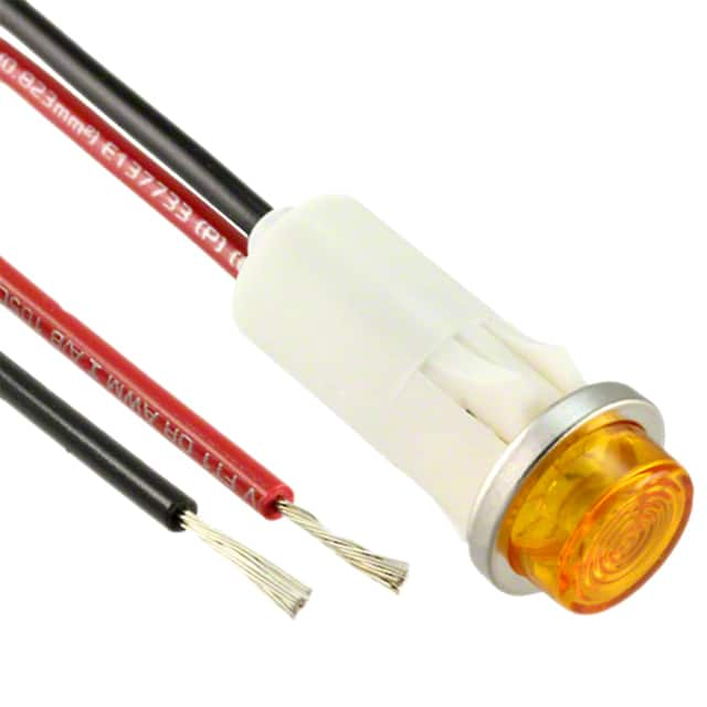 1092C3-125VAC Visual Communications Company - VCC                                                                    LED PANEL INDICATOR AMBER 125V