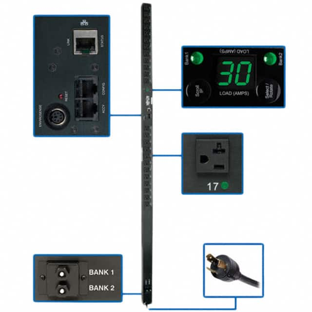 PDUMV30NET Tripp Lite                                                                    PDU SWITCHED 5-15/20R 24 OUTLET