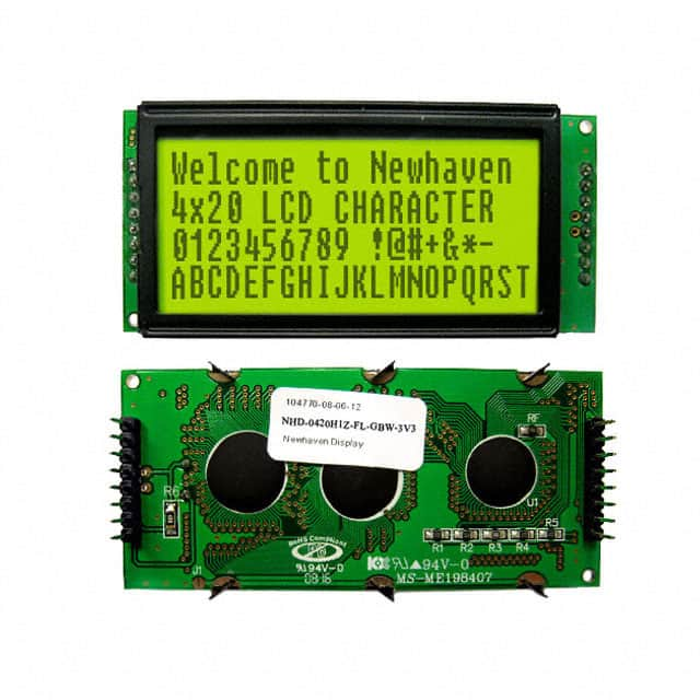 NHD-0420H1Z-FL-GBW Newhaven Display Intl                                                                    LCD MOD CHAR 4X20 Y/G TRANSFL