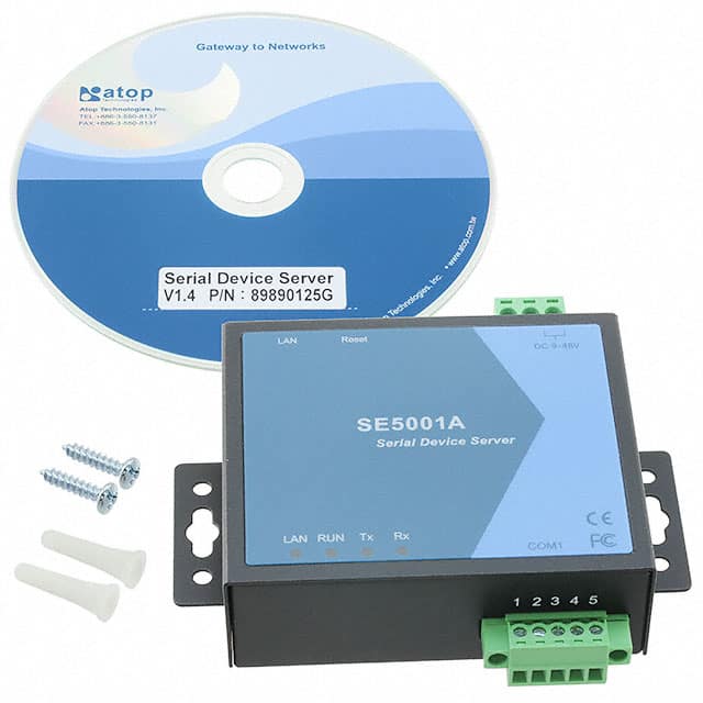 SE5001A-TB ATOP Technologies                                                                    SERIAL DEVICE SERVER 1-PORT