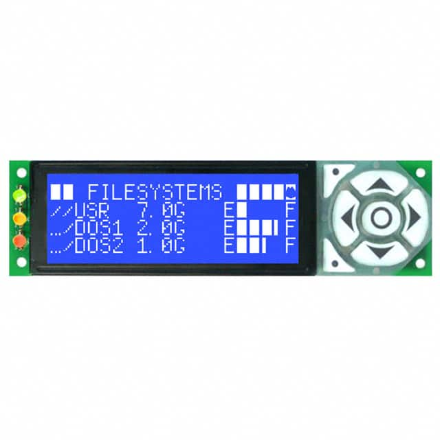 LK204-7T-1U-WB-LV Matrix Orbital                                                                    LCD DISPLAY 20X4 I2C/RS232/TTL