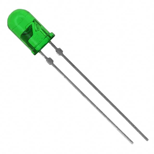 TLHG5205 Vishay Semiconductor Opto Division                                                                    LED GREEN CLEAR 5MM ROUND T/H